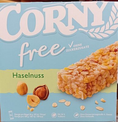 Corny free Haselnuss 6ST 120g