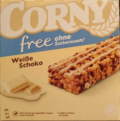 Corny free Weisse Schokolade 6ST 120g