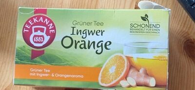 Teekanne Grüner Tee Orange-Ingwer 20ST 35g