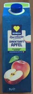EDEKA Herzstücke Apfel Direktsaft naturtrüb 1l
