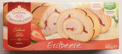 Coppenrath&Wiese Erdbeer Sahne Rolle 400g