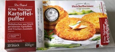 Heichelheimer Echte Thüringer Kartoffelpuffer 10ST 600g