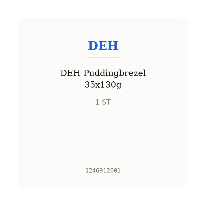 DEH Puddingbrezel 35x130g