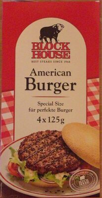 Block House American Burger 4x125g