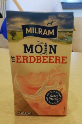 Milram H-Erdbeer Drink mit Halm 0,1% 500ml