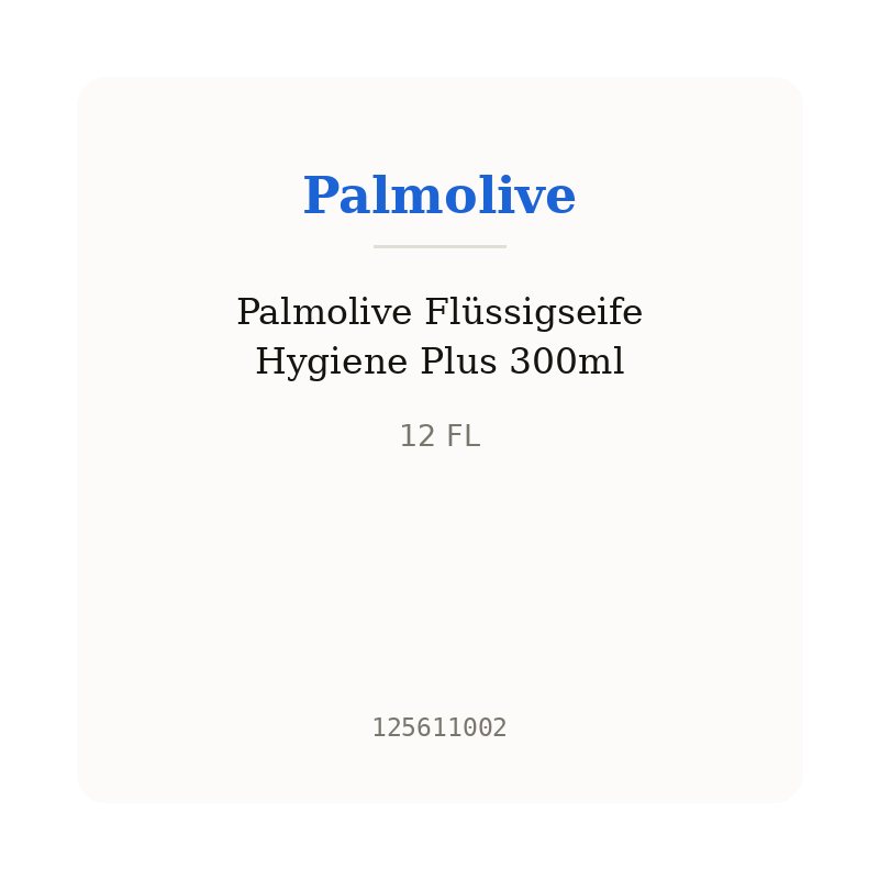 Palmolive Flüssigseife Hygiene Plus 300ml