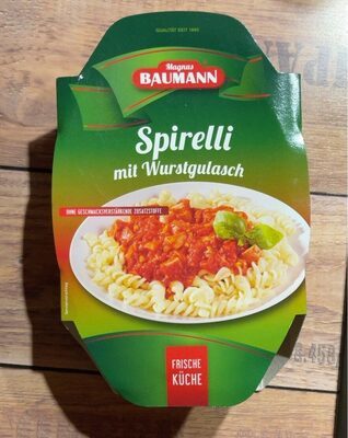 Baumann Spirelli mit Wurstgulasch 370g