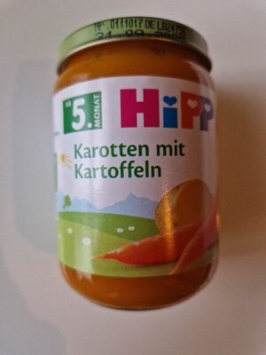 Bio Hipp Gemüse Frühkarotten mit Kartoffeln ab dem 5.Monat 190g