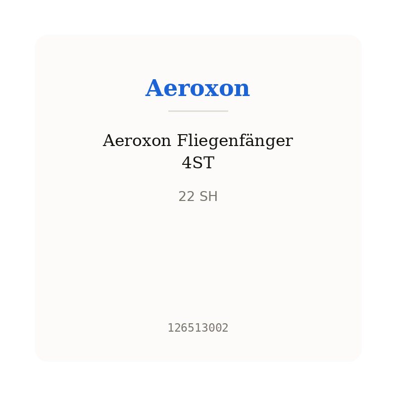 Aeroxon Fliegenfänger 4ST
