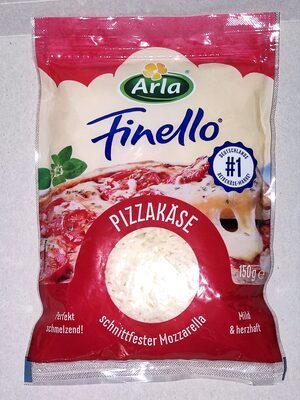 Arla Finello Pizzakäse gerieben 40% Fettstufe 150g