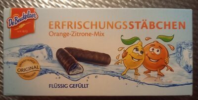 De Beukelaer Erfrischungsstäbchen Orange/Zitrone VM 75g