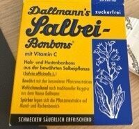 Dallmann's Salbei-Bonbons ohne Zucker 37g