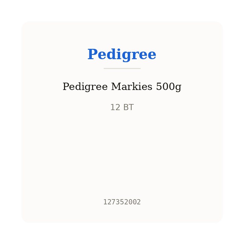 Pedigree Markies 500g