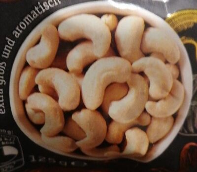 EDEKA Herzstücke Cashewkerne geröstet gesalzen 125g