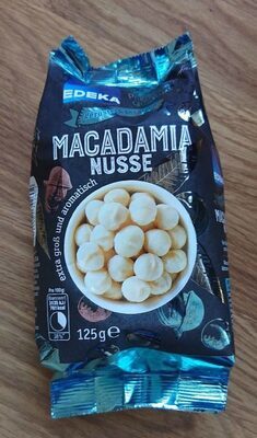 EDEKA Herzstücke Macadamias geröstet gesalzen 125g