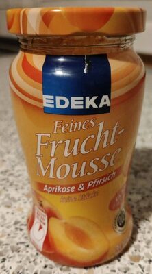 EDEKA Herzstücke Feines Fruchtmousse Aprikose&Pfirsich 300g