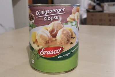 Erasco 6 Königsberger Klopse in cremiger Kapernsauce 800g