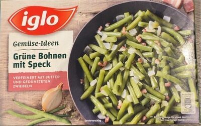 Iglo Gemüse Ideen Grüne Bohnen mit Speck 480g