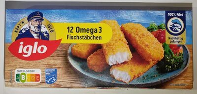 MSC Iglo Fischstäbchen Omega3 360g