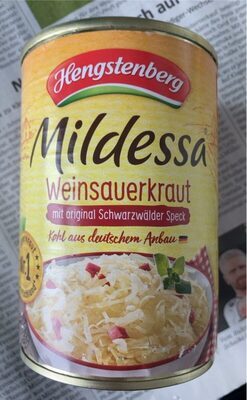 Mildessa 2 Minuten Schlemmerkraut mit Speck 400g