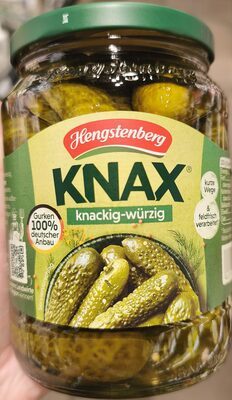 Hengstenberg Knax Gewürzgurken knackig-würzig 670g