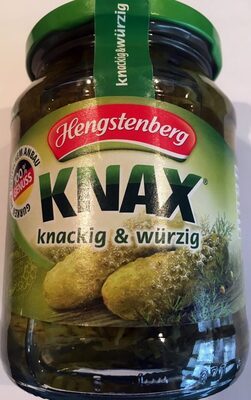 Hengstenberg Knax Gewürzgurken 330g