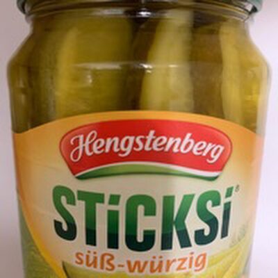Hengstenberg Sticksi süß-würzig Gurkenviertel 670g