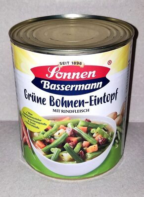 Sonnen Bassermann Grüne Bohnen-Topf 800g