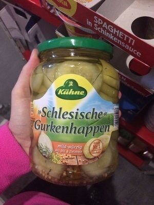 Kühne Schlesische Gurkenhappen 670g