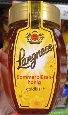 Langnese Feine Auslese Sommerblütenhonig goldklar 500g
