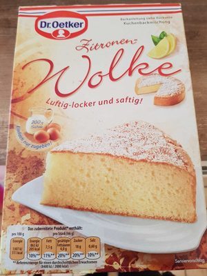 Dr.Oetker Zitronen-Wolke Kuchen 430g