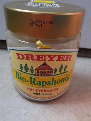 Bio Dreyer Rapshonig mit Frühtracht 500g