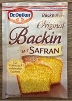 Dr.Oetker Original Backin mit Safran für 3x500g 48g