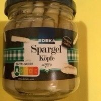 EDEKA Herzstücke Spargelköpfe rein weiß 7cm 190g