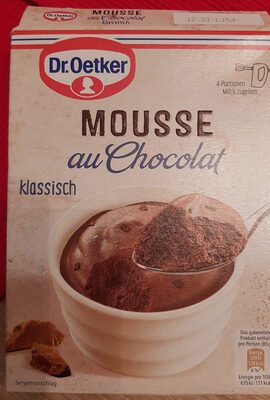 Dr.Oetker Mousse au Chocolat für 250ml 92g
