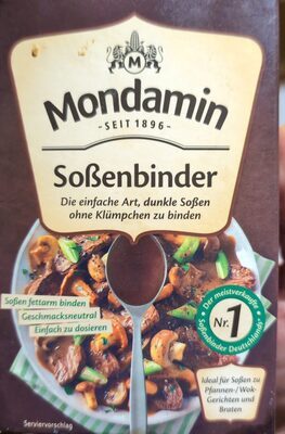 Mondamin Soßenbinder zum Andicken von dunklen Saucen 250g