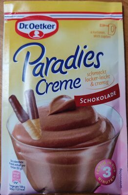 Dr.Oetker Paradies Creme Schokolade für 300ml 74g