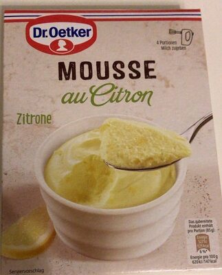 Dr.Oetker Mousse Zitrone für 250ml 93g