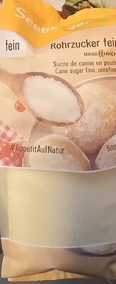Seeberger Rohrzucker fein unraffiniert 500g