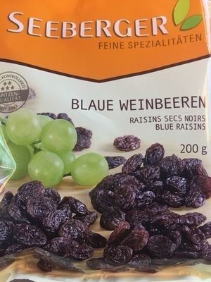 Seeberger Blaue Weinbeeren 200g