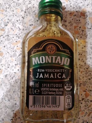 MONTAJO Jamaica Rum Versschnitt 40% 100ml