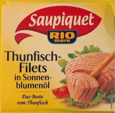 Saupiquet Thunfisch Filet in Sonnenblumenöl 185g
