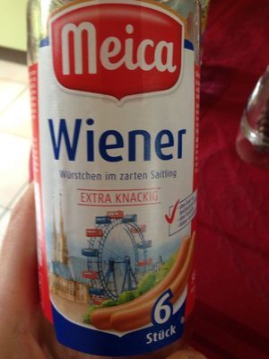 Meica Wiener-Würstchen 6ST extra knackig 540g
