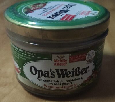 Mehlig&Heller Opas Weißer 200g