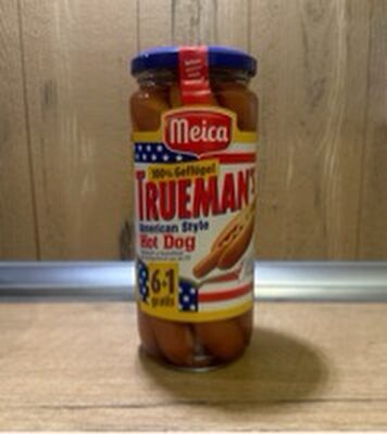 Meica Truemans Geflügel Hot-Dog 6+1ST 540g
