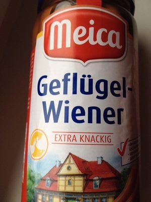 Meica Geflügel-Würstchen 6ST extra knackig 540g