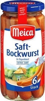 Meica Saft-Bockwurst 6ST extra zart 380g