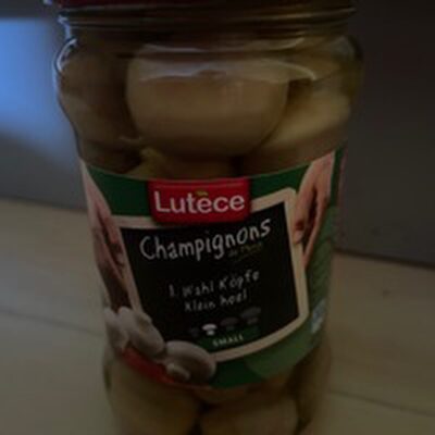 Lutece Champignons 1.Wahl ganz 280g