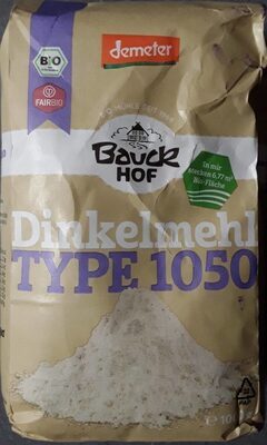 Demeter Bauckhof Dinkelmehl Type 1050 1kg