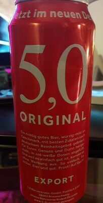5.0 Original Exp. 24x0,5l DPG